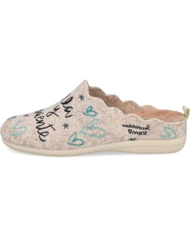 VIVANT V-IL-C2520-16FIBG ZAPATILLAS DE CASA MUJER BEIGE