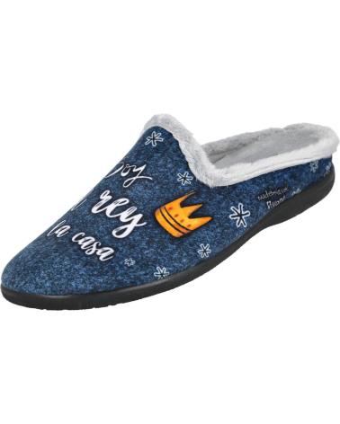 VIVANT V-ST-C252031INMN ZAPATILLAS DE CASA HOMBRE AZUL