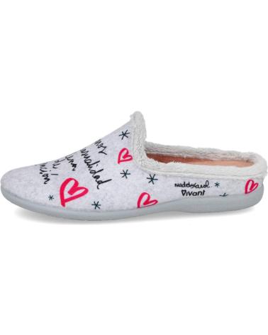 VIVANT V-OH-C252026INGR ZAPATILLAS DE CASA MUJER GRIS