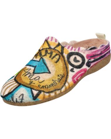 VIVANT V-IL-C252018FIBG ZAPATILLAS DE CASA MUJER BEIGE