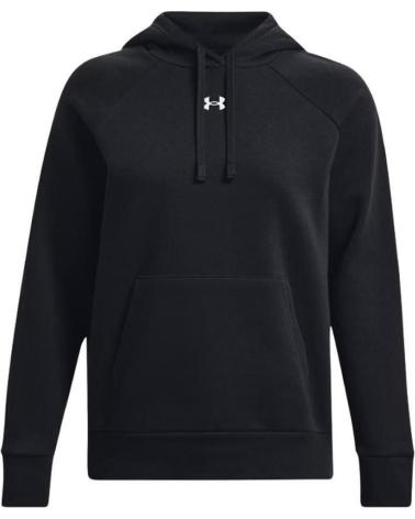 UNDER ARMOUR SUDADERA CON CAPUCHA EN PARA MUJER NEGRO