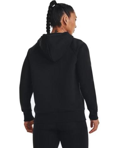 UNDER ARMOUR SUDADERA CON CAPUCHA EN PARA MUJER NEGRO