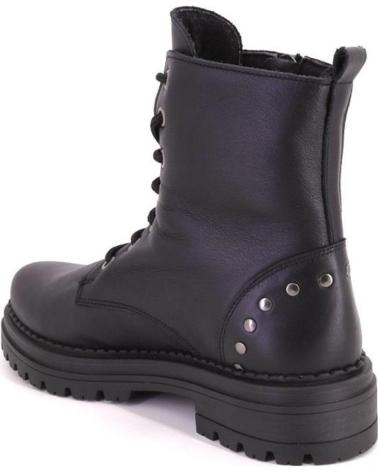 KAMINA 7077 BOTINES DE MUJER PIEL NEGRO