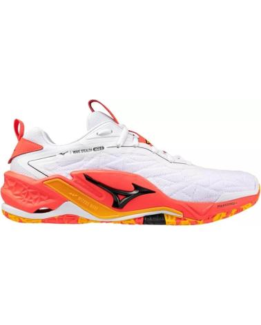 MIZUNO ZAPATILLAS WAVE STEALTH NEO 2 BLANCO-NARANJA AZUL