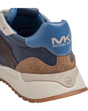 MICHAEL KORS ZAPATILLAS HOMBRE DAX TRAINER 44F5DAFS1L AZUL-GRIS