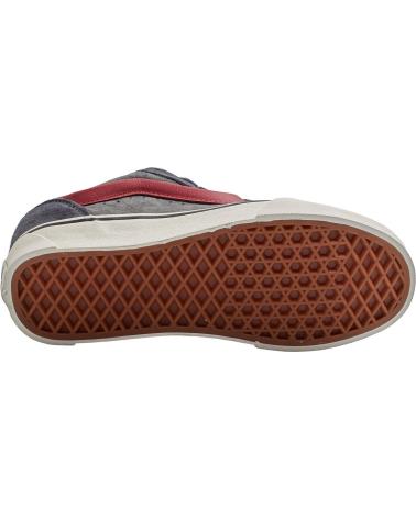 VANS OFF THE WALL ZAPATILLAS KNU SKOOL PARA HOMBRE Y MUJER VN000D22BGG1 GRIS-ROJO