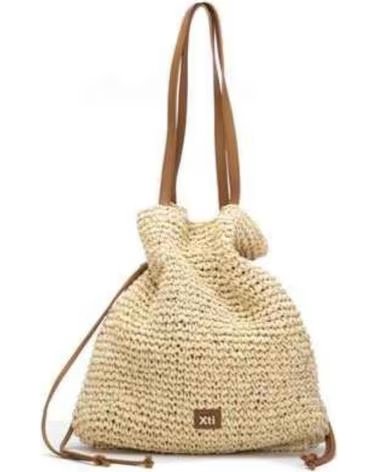 XTI BOLSO 184602 RAFIA HIELO DE BEIGE
