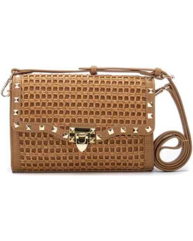 XTI BOLSO 184557 RAFIA CAMEL DE MARRóN