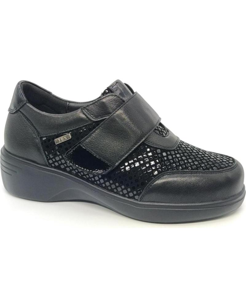 G COMFORT ZAPATO CON VELCRO 5254-S NEGRO