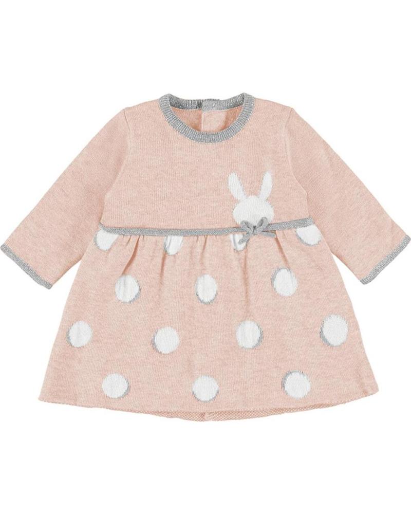 MAYORAL VESTIDOS CASUAL PARA NINA 2805 VESTIDO DE TRICOTOSA PARA REC ROSA