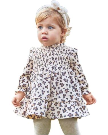 MAYORAL VESTIDOS CASUAL PARA NINA 2981 BEIGE