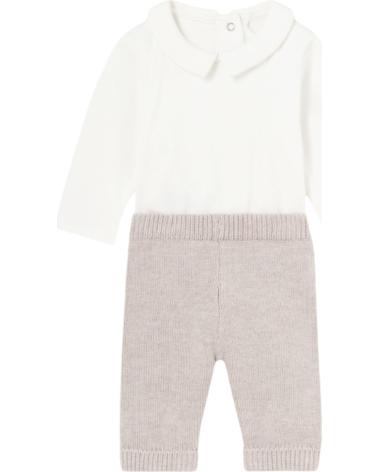MAYORAL CONJUNTOS DE ROPA PARA BEBES NINO 2516 CONJUNTO 3 PIEZAS TRI BEIGE