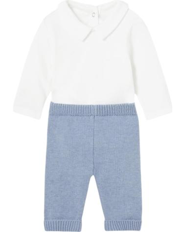 MAYORAL CONJUNTOS DE ROPA PARA BEBES NINO 2516 CONJUNTO 3 PIEZAS TRI AZUL