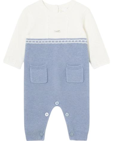 MAYORAL CONJUNTOS DE ROPA PARA BEBES NINO 2616 PELELE TRICOT AZUL