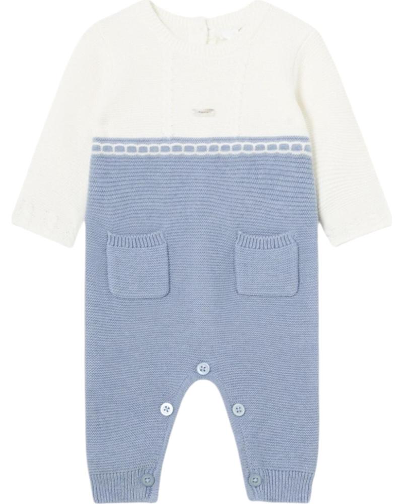 MAYORAL CONJUNTOS DE ROPA PARA BEBES NINO 2616 PELELE TRICOT AZUL