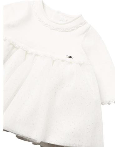 MAYORAL VESTIDOS CASUAL PARA NINA 2806 VESTIDO COMBINADO TUL BEIGE