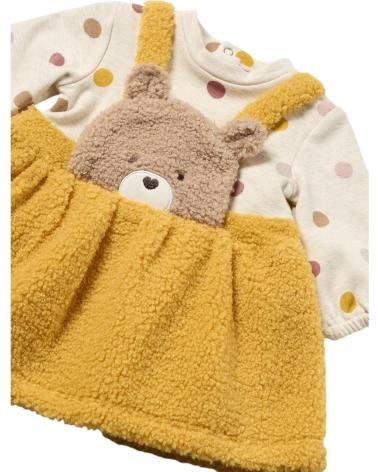 MAYORAL CONJUNTOS DE ROPA PARA BEBES NINA 2881 PELELE FALDA MARRóN