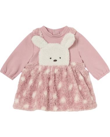 MAYORAL CONJUNTOS DE ROPA PARA BEBES NINA 2881 PELELE FALDA ROSA