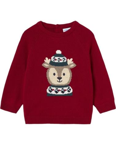 MAYORAL CHAQUETAS PARA NINO 2310 JERSEY INTARSIA BEBE ROJO