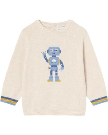 MAYORAL CHAQUETAS PARA NINO 2310 JERSEY INTARSIA BEBE BEIGE