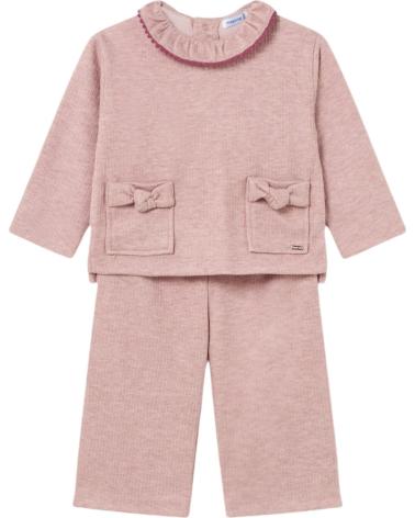 MAYORAL CONJUNTOS DE ROPA PARA BEBES NINA 2550 CONJUNTO PANTALON Y S ROSA