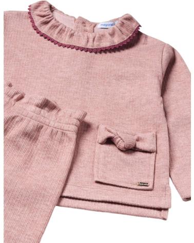 MAYORAL CONJUNTOS DE ROPA PARA BEBES NINA 2550 CONJUNTO PANTALON Y S ROSA