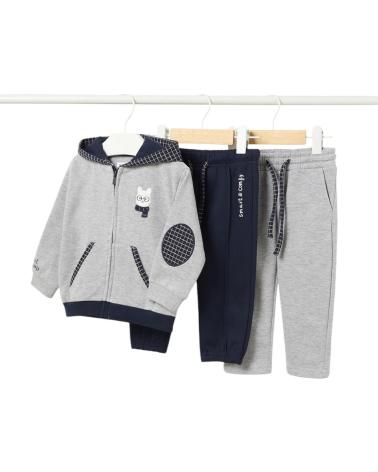 MAYORAL CAMISETAS POLOS Y CAMISAS PARA NINO 2815 CHANDAL CON DOS PAN GRIS