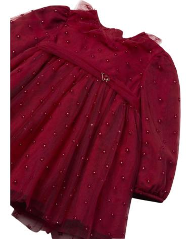 MAYORAL VESTIDOS CASUAL PARA NINA 2907 ROJO