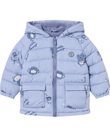 MAYORAL 2469 BLUE PADDED PRINTED JACKET FOR BOY AZUL
