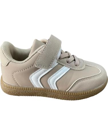 BUBBLE BOBBLE C1329 CAMEL CASUAL SPORT SHOE WITH HOOK-AND-LOOP CLOSURE VARIOS COLORES