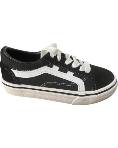 BUBBLE BOBBLE SCARPE SPORTIVE CON LACCI NERE MODELLO B386 NEGRO