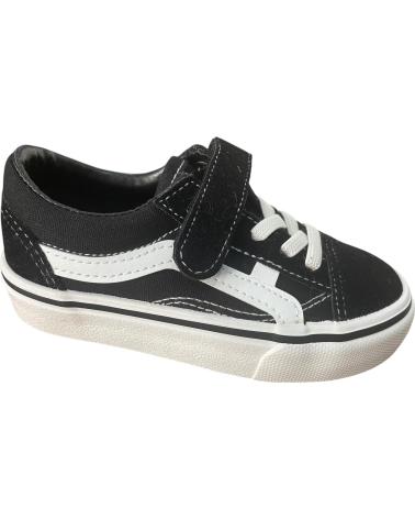 BUBBLE BOBBLE SCARPE SPORTIVE VELCRO ED ELASTICO NERE MODELLO B369 NEGRO