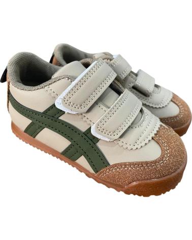 BUBBLE BOBBLE SCARPE SPORTIVE C1195 VERDE ROSA CON VELCRO ROSA