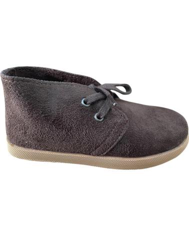 ANDREA RUIZ PISACACAS 1100 UNISEX SUEDE BOOTS - CHOCOLATE MARRóN