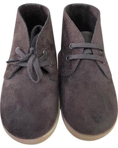 ANDREA RUIZ PISACACAS 1100 UNISEX SUEDE BOOTS - CHOCOLATE MARRóN