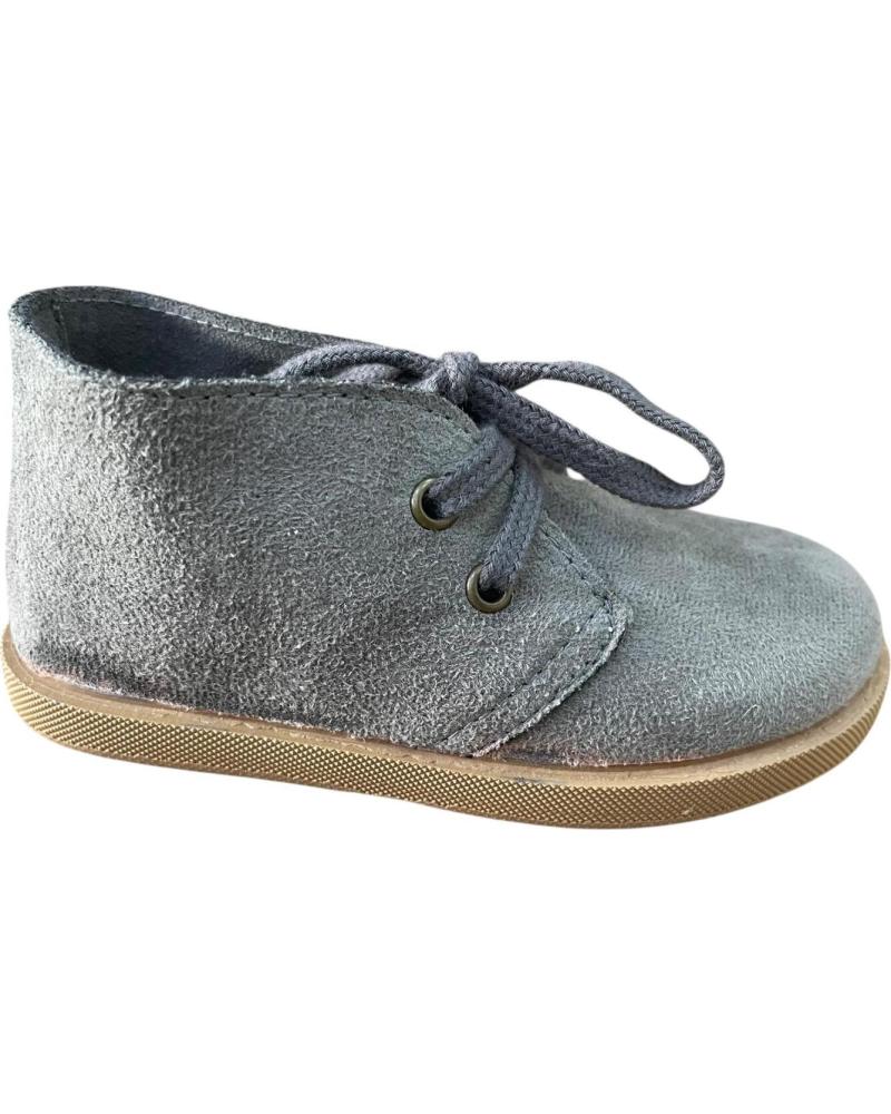 BOTINES PISACACAS ANDREA RUIZ 1100 DE ANTE GRIS UNISEX GRIS