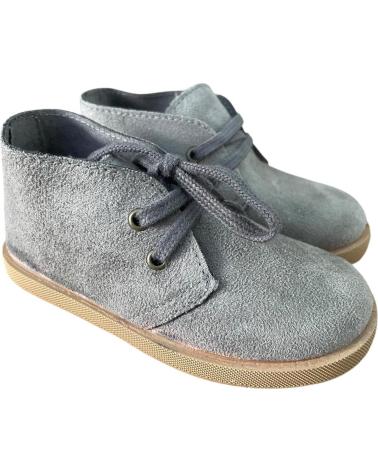 BOTINES PISACACAS ANDREA RUIZ 1100 DE ANTE GRIS UNISEX GRIS