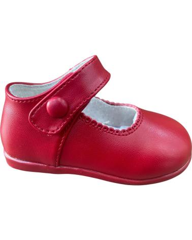 BUBBLE BOBBLE LEATHER MARY JANE B858 RED ROJO