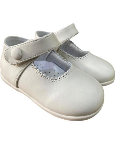 BUBBLE BOBBLE LEATHER MARY JANE MODEL B858 BEIGE BEIGE