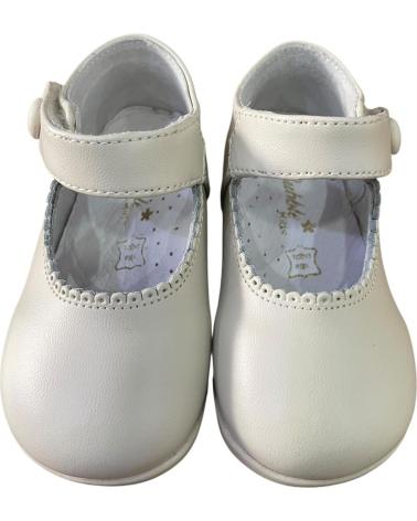 BUBBLE BOBBLE LEATHER MARY JANE MODEL B858 BEIGE BEIGE