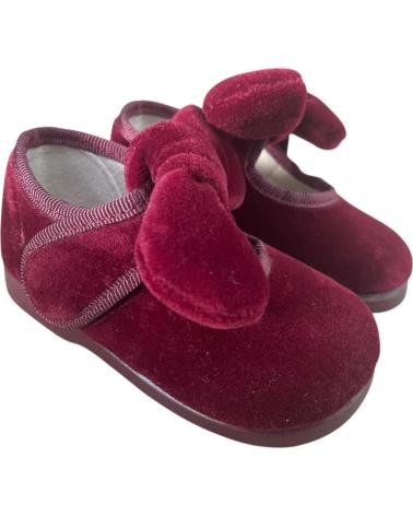 ANDREA RUIZ SAMT MARY JANE SCHUHE BORDEAUX MODELL 155 AZUL