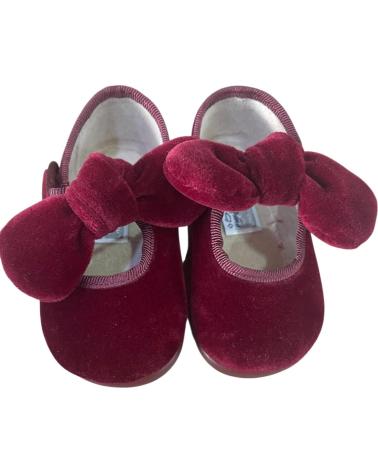 ANDREA RUIZ SAMT MARY JANE SCHUHE BORDEAUX MODELL 155 AZUL