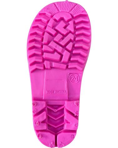 BUBBLE BOBBLE STIVALI DA PIOGGIA STITCH ROSA ROSA