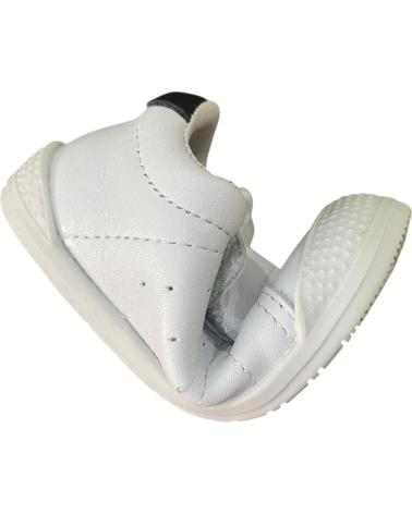 BUBBLE BOBBLE ZAPATILLAS RESPETUOSAS C844 BLANCO Y AZUL MARINO AZUL