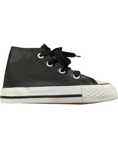 BOTTINE SPORTIVE BUBBLE BOBBLE B149 NOIRE BOUT POLIPIEL STYLE CONVERS NEGRO