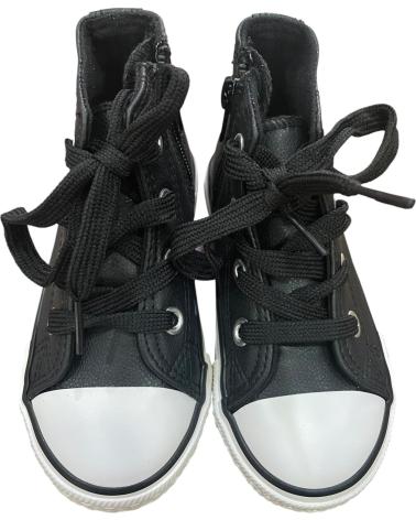 BOTTINE SPORTIVE BUBBLE BOBBLE B149 NOIRE BOUT POLIPIEL STYLE CONVERS NEGRO