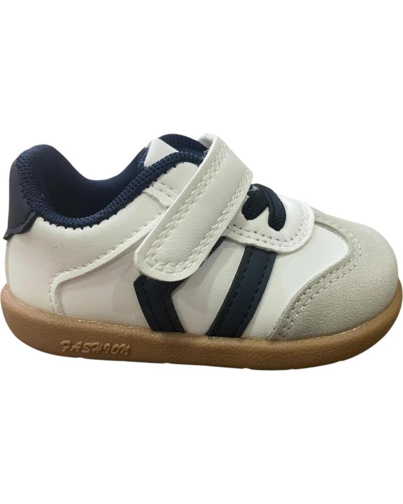 ZAPATILLAS DEPORTIVAS RESPETUOSAS BUBBLE BOBBLE FH858 BLANCO MARINO ROSA