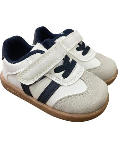 ZAPATILLAS DEPORTIVAS RESPETUOSAS BUBBLE BOBBLE FH858 BLANCO MARINO ROSA