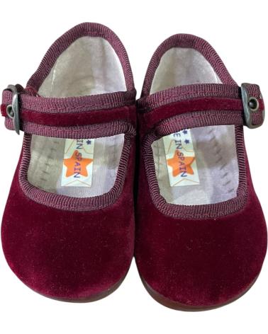 MERCEDITAS ANDREA RUIZ 151 DE TERCIOPELO BURDEOS AZUL