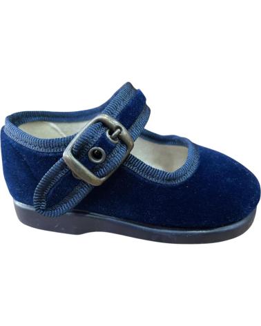 ANDREA RUIZ SPANGENSCHUHE 151 AUS MARINEBLAUEM SAMT AZUL